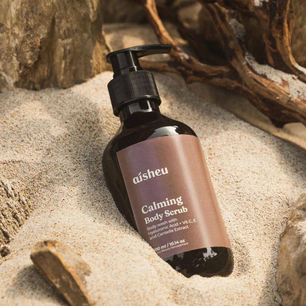 Aisheu Calming Body Scrub (isntagram.com/aisheuskin)