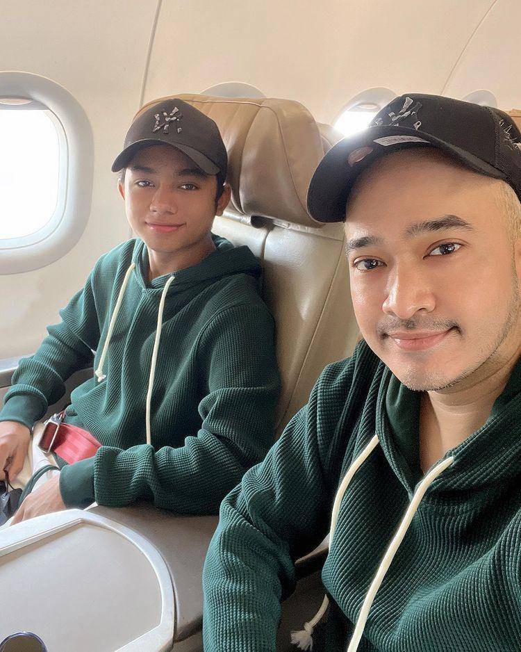 potret Ruben Onsu dan anak lelakinya (instagram.com/rubenonsu)