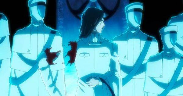 Tangan Luders Friegen terpotong secara misterius ( Dok. Pierrot / Bleach )