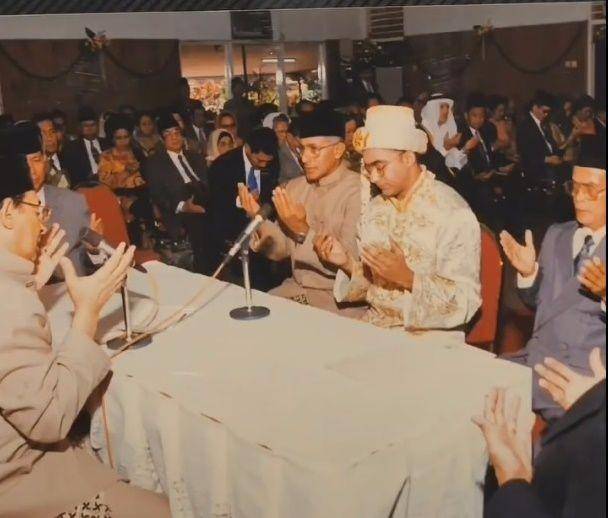 potret pernikahan lawas Najwa Shihab (instagram.com/najwashihab)