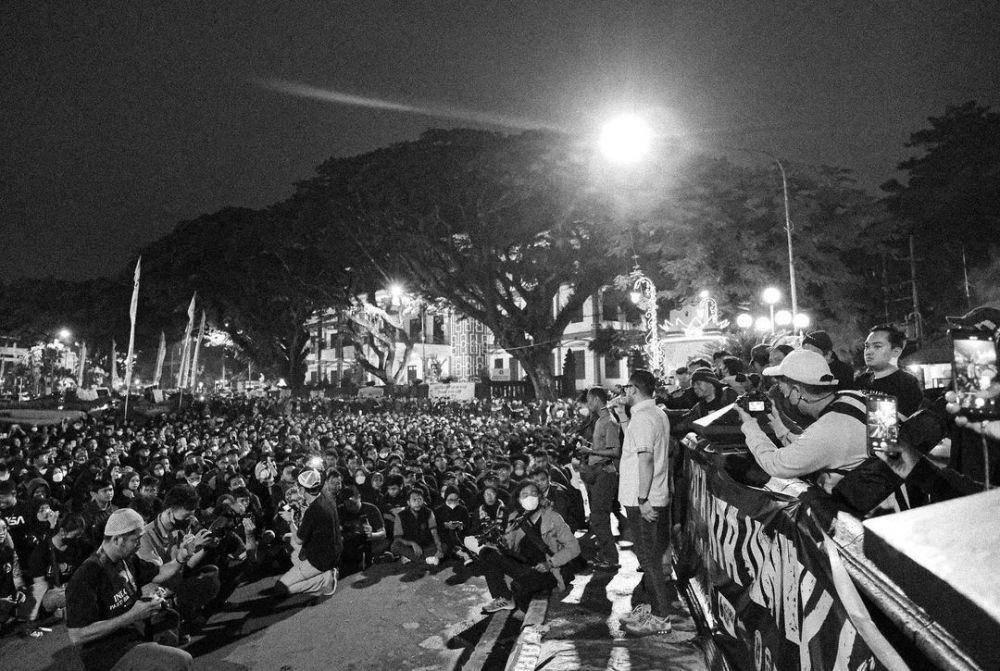 potret Juragan 99 doa bersama di tragedi Kanjuruhan (instagram.com/juragan_99)