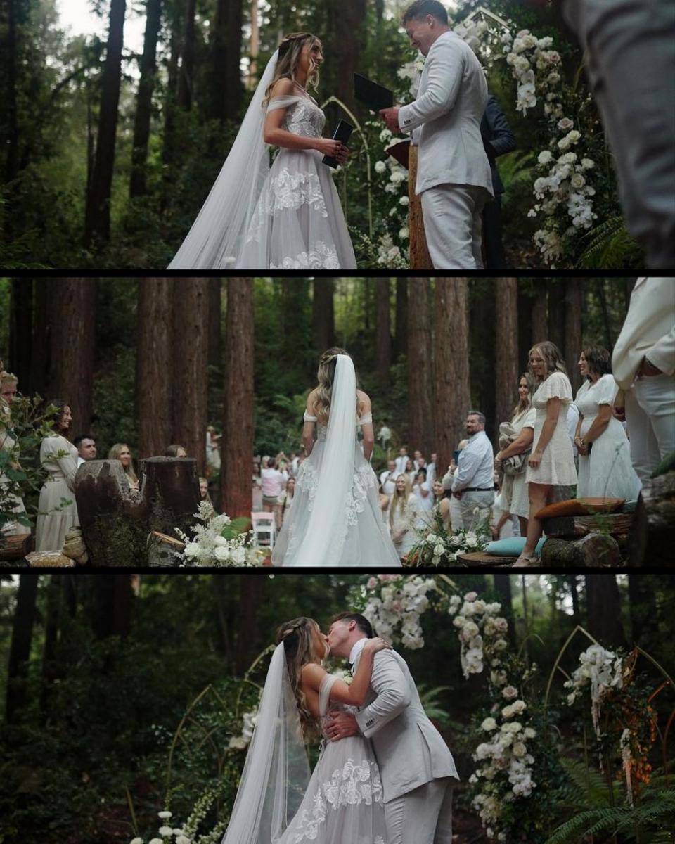 Pernikahan Brooklyn McKnight dan Dakota Blackburn (instagram.com/devin.walston)