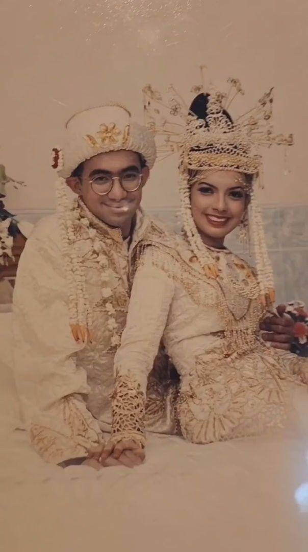 potret pernikahan lawas Najwa Shihab (instagram.com/najwashihab)