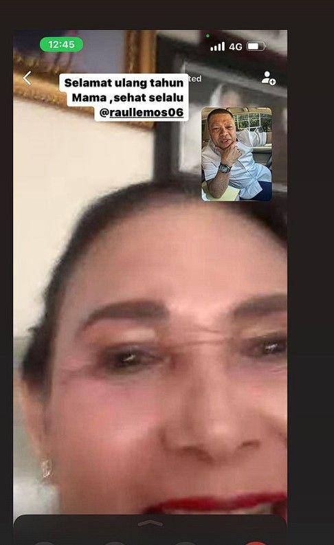 Krisdayanti jenguk Raul Lemos (Instagram.com/krisdayantilemos)