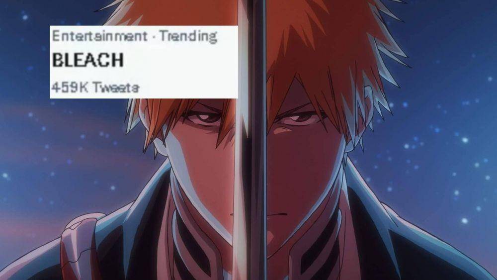 Bleach: Thousand-Year Blood War sempat trending. (Dok. Pierrot / Bleach)