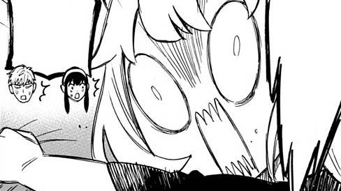 Anya membayangkan Fiona sebagai ibunya. (dok. Shueisha/SPY x FAMILY)