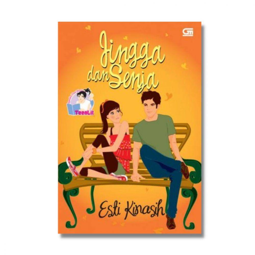 Contoh buku Teenlit (dok.goodreads.com/Jingga dan Senja )