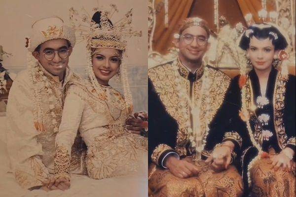 potret pernikahan lawas Najwa Shihab (instagram.com/najwashihab)
