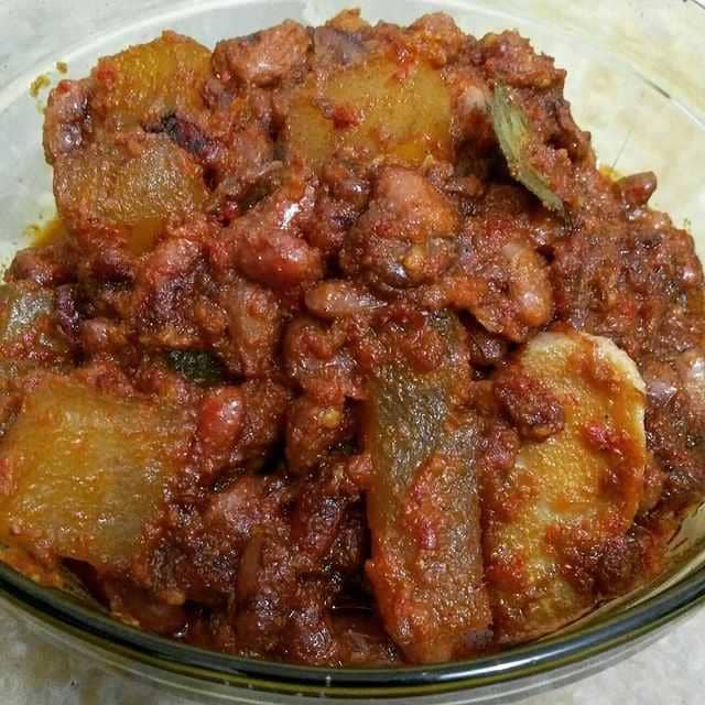 gulai kikil kacang merah (instagram.com/suryanimansyur50)