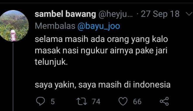 kebiasaan unik (twitter.com/@heyjunet)