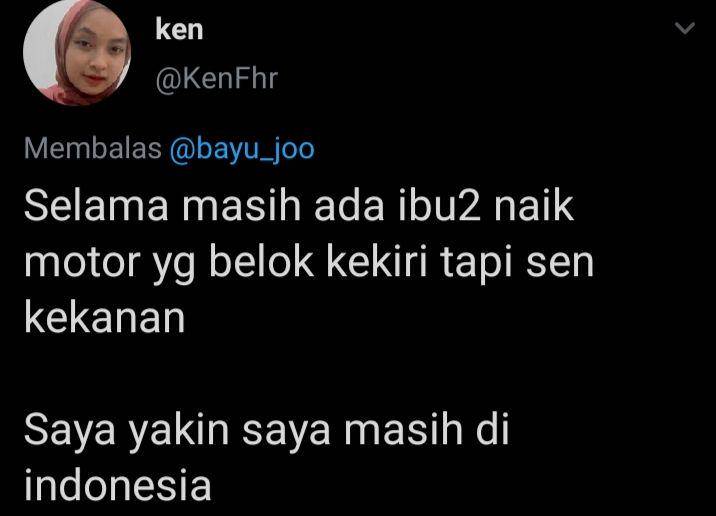 kebiasaan unik (twitter.com/@KenFhr)
