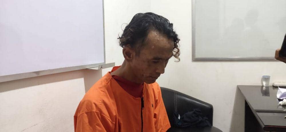 Polda Sumsel Tangkap Residivis Pencuri Besi Renovasi Jembatan