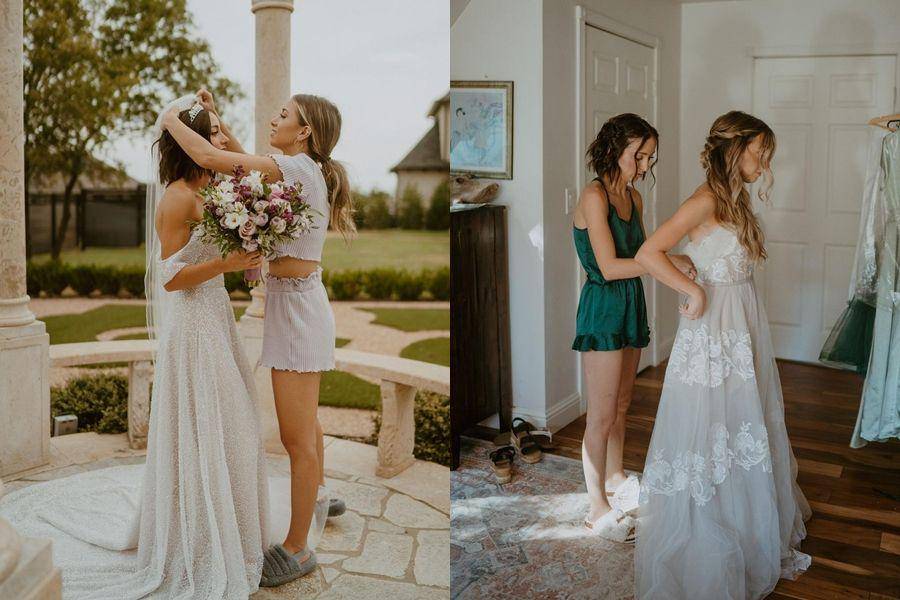 Pernikahan Bailey dan Brooklyn McKnight  (instagram.com/brooklynandbailey)