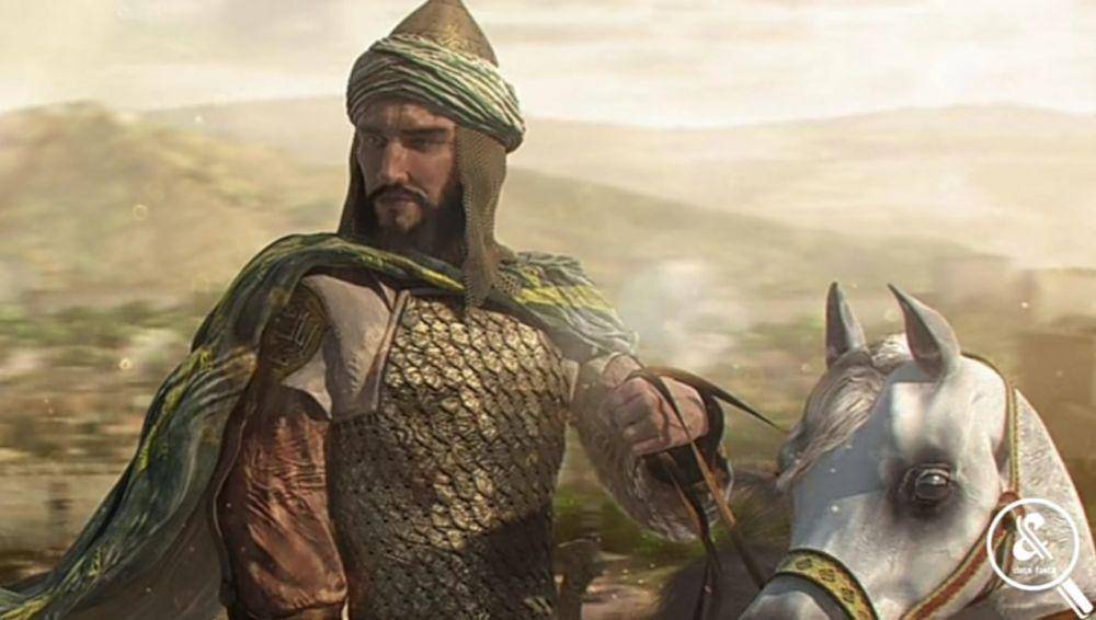 ilustrasi potret Shalahuddin Yusuf Al Ayyubi (youtube.com/Data Fakta)