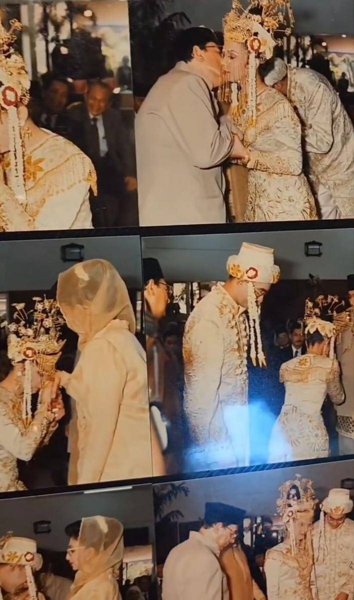 potret lawas pernikahan Najwa Shihab (instagram.com/najwashihab)