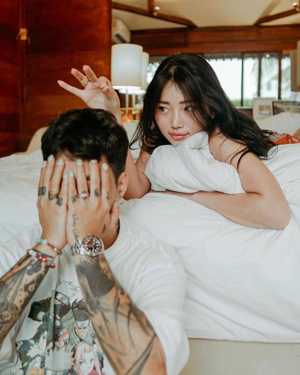 Reza Arap dan Wendy Walters (instagram.com/ybrap)