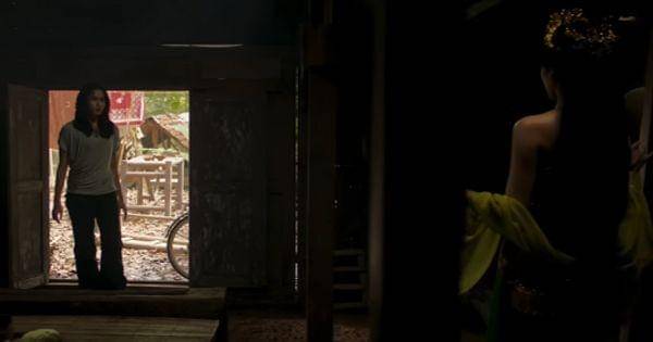 Ayu dan Badarawuhi bertemu ( Dok. MD Pictures / KKN di Desa Penari: Luwih Dowo Luwih Medeni )