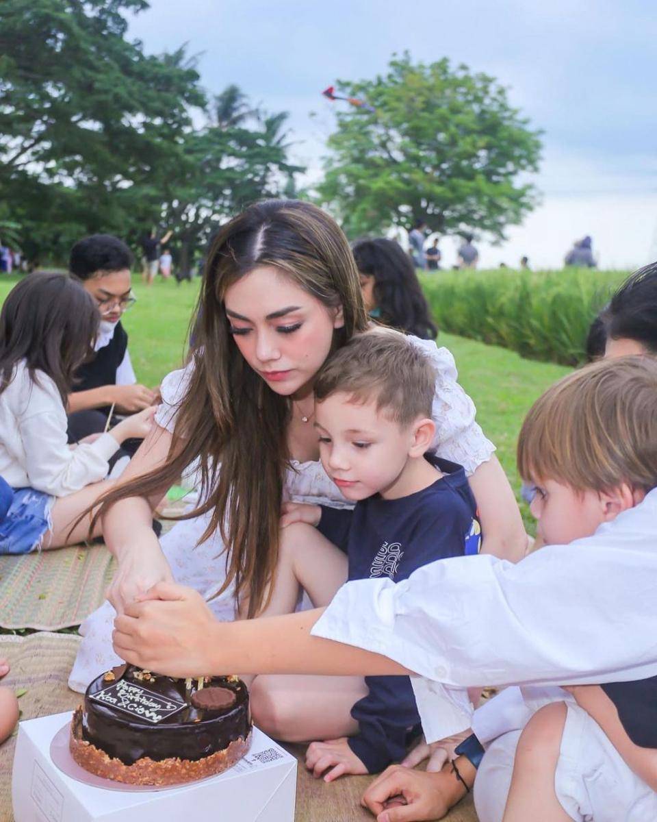 potret ulang tahun Lucio (instagram.com/celine_evangelista)