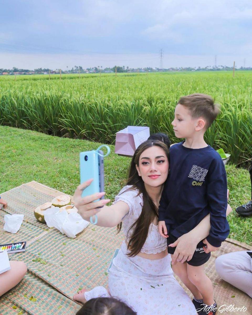 potret ulang tahun Lucio (instagram.com/celine_evangelista)