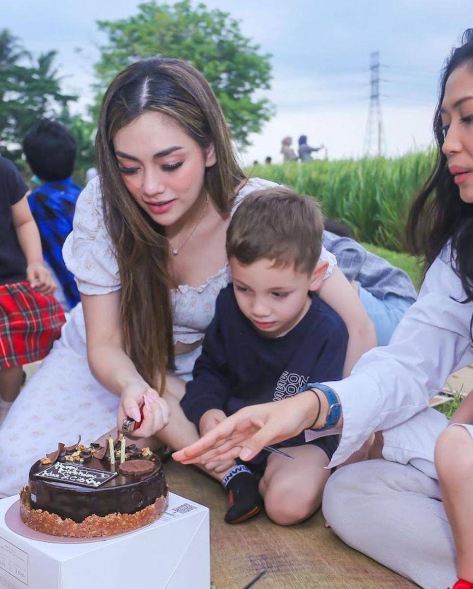 potret ulang tahun Lucio (instagram.com/celine_evangelista)
