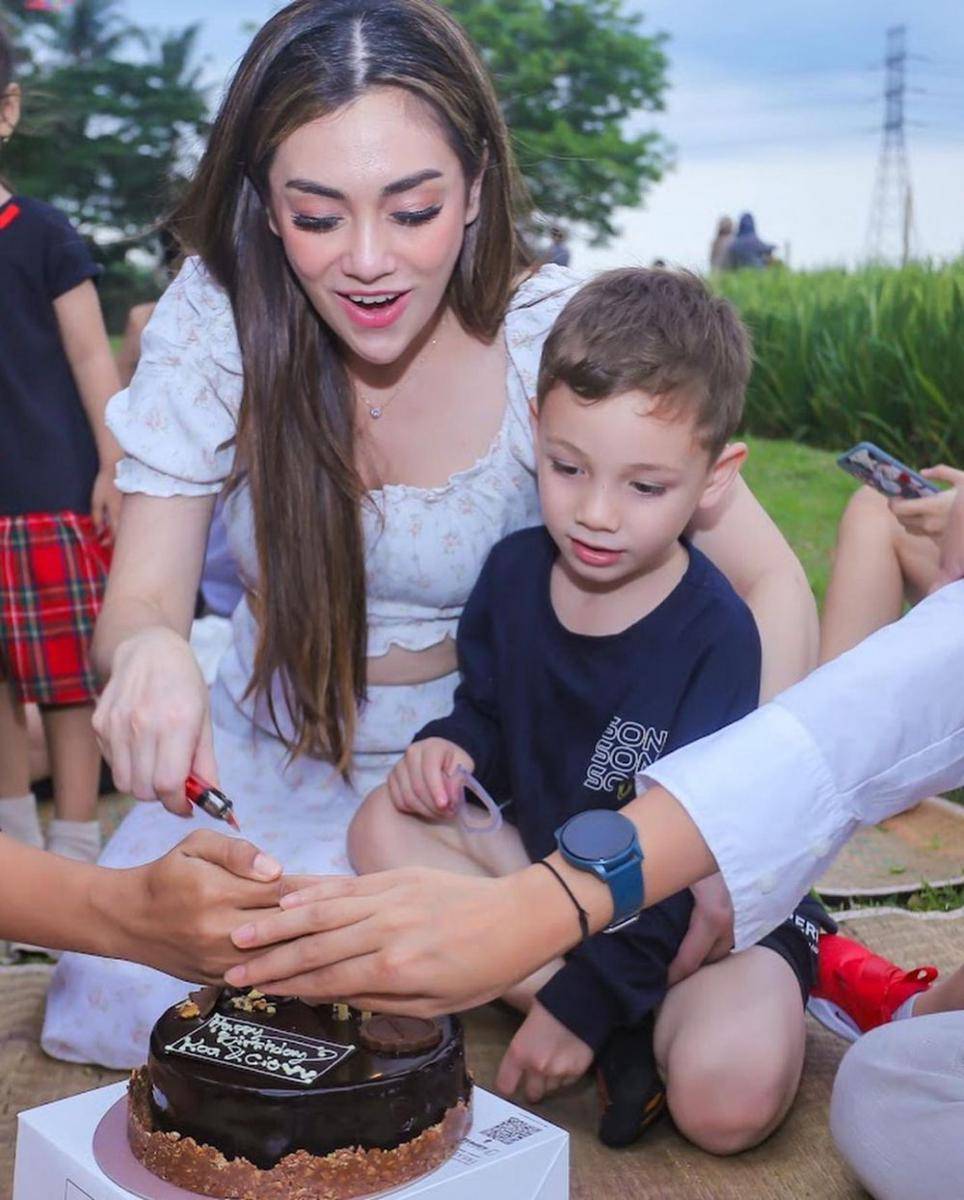 potret ulang tahun Lucio (instagram.com/celine_evangelista)