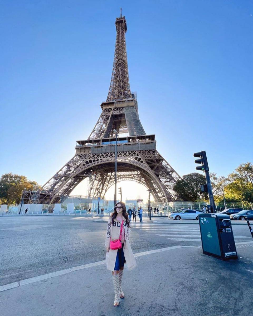 potret Nisya Ahmad liburan ke Paris (instagram.com/nissyaa)