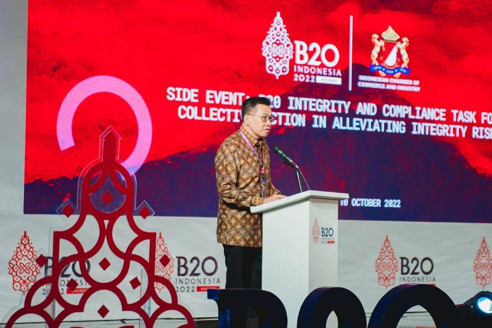 Haryanto T. Budiman, Chair of I&C TF yang juga Managing Director PT. Bank Central Asia Tbk (Dok. B20)