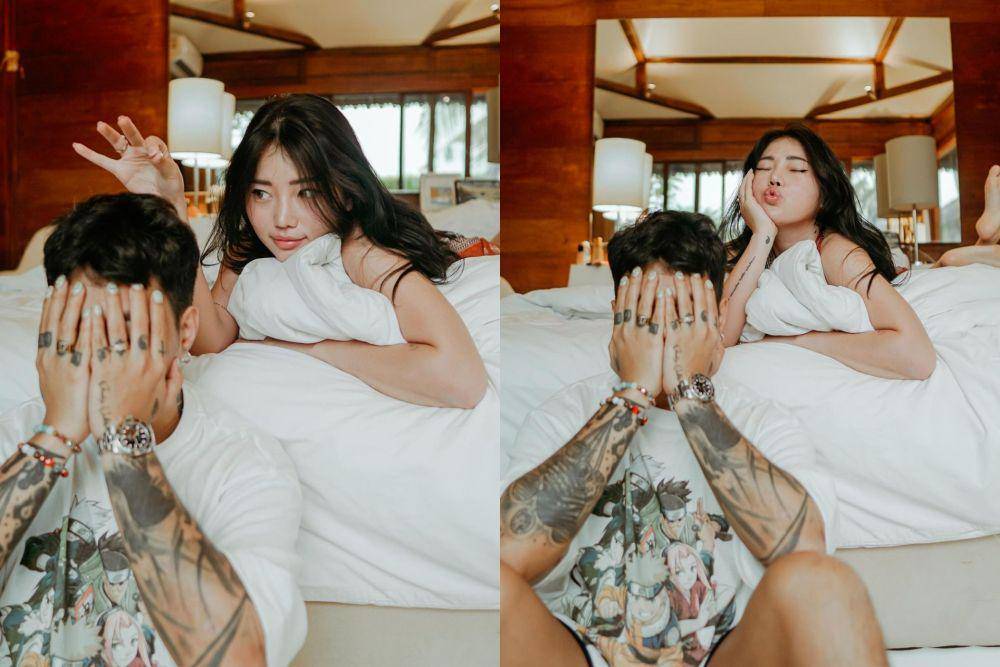 Reza Arap dan Wendy Walters (instagram.com/ybrap)