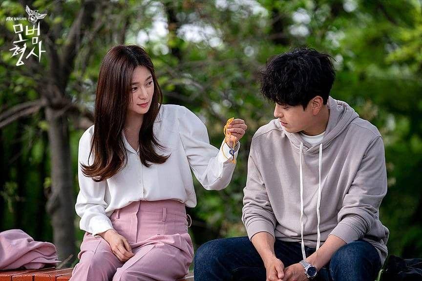 Lee Elijah dan Jang Seung Jo dalam KDrama The Good Detective (instagram.com/jtbcdrama)