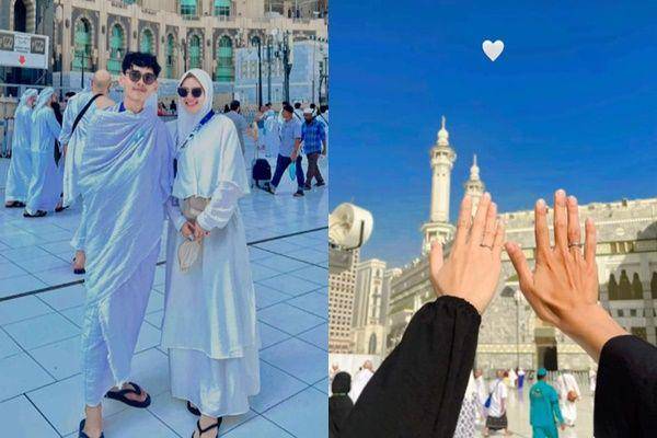 Beni dan Ira umrah (Instagram.com/benimulyanasopian)