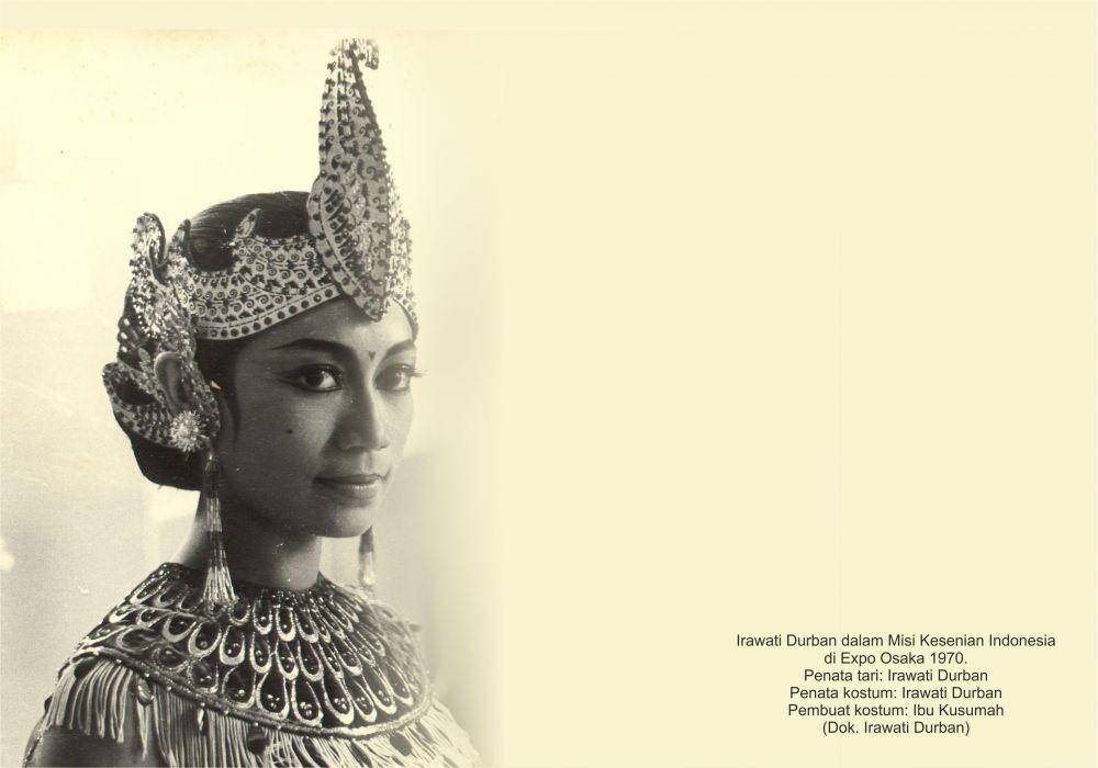 Irawati Durban, penari Merak (warisanbudaya.kemdikbud.go.id)