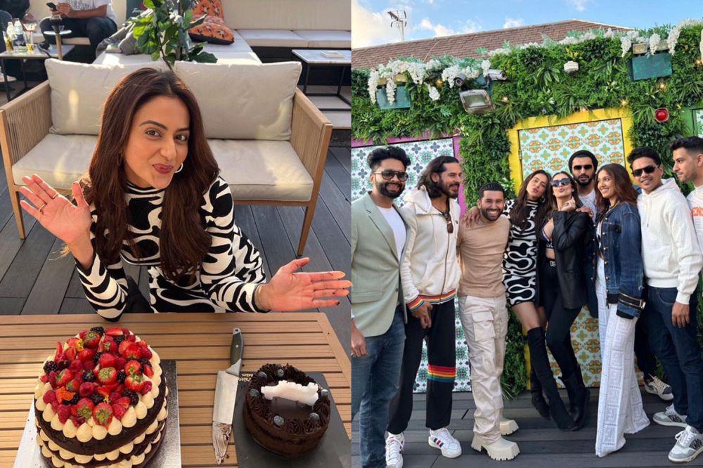 9 Potret Ultah Ke-32 Rakul Preet, Rayakan di London bareng Sahabat