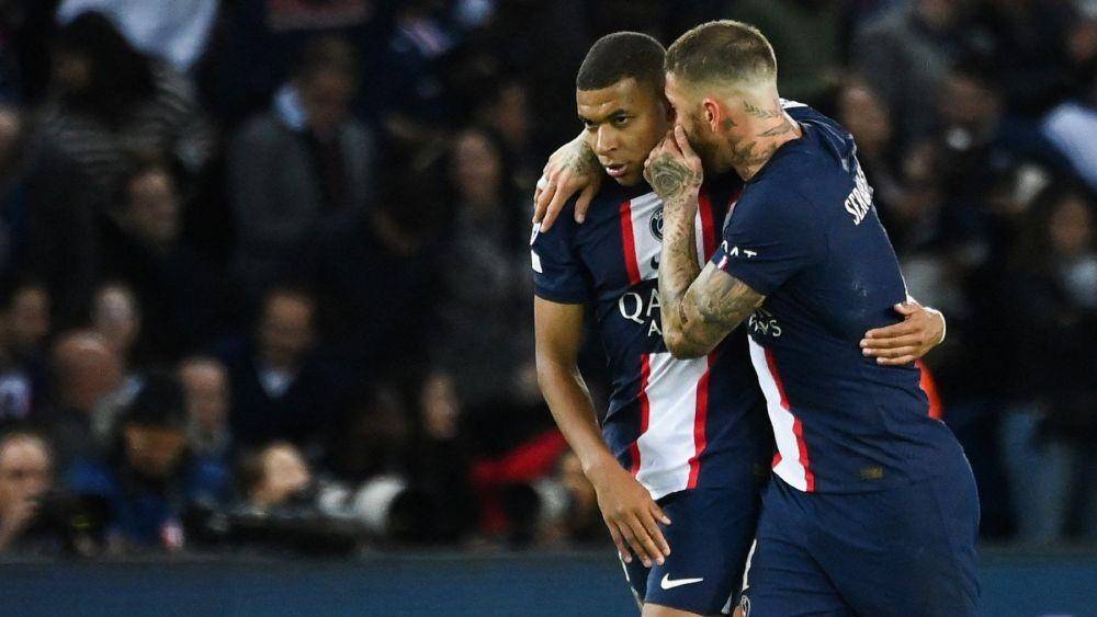 Kylian Mbappe dan Sergio Ramos. (kiratas.com)