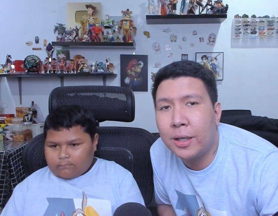 Brando saat Live Streaming bersama Rahmat di channel YouTube Windah Basudara. (youtube.com/Windah Basudara)