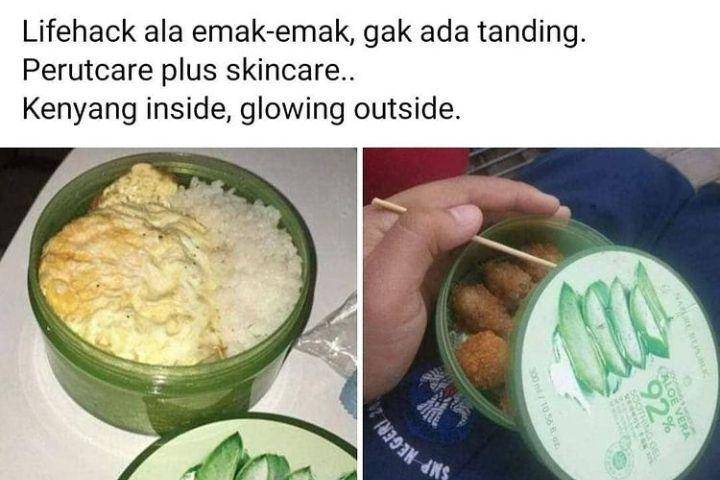 momen kocak saat bawa bekal (instagram.com/id.dagelan)