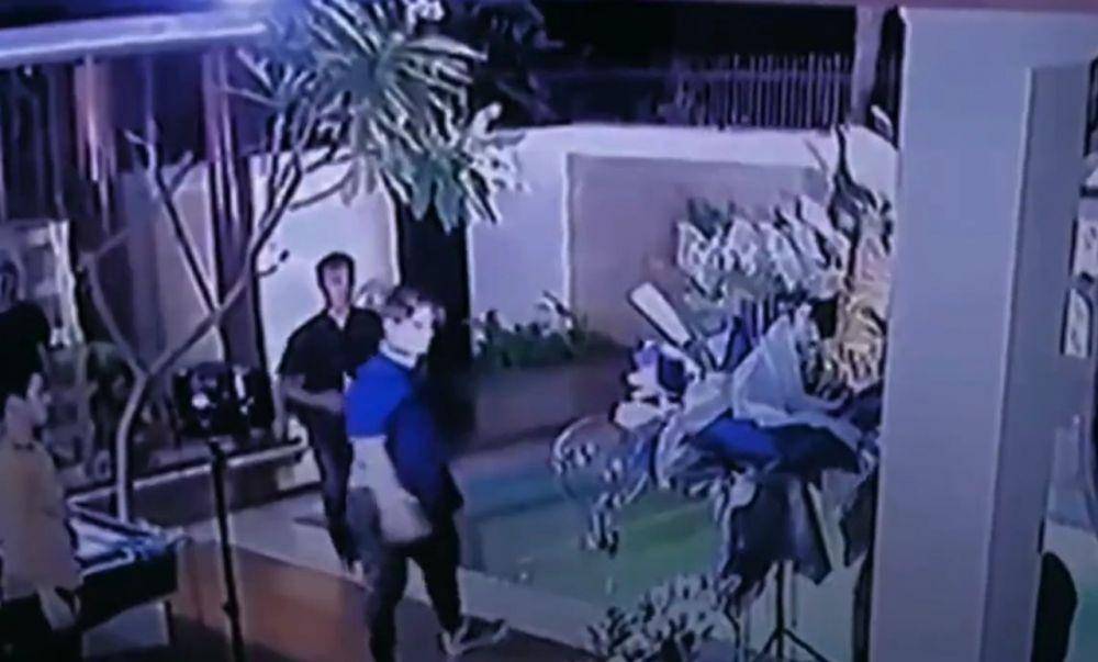 Viral video Rizky Billar lempar bola biliar ke arah Lesti Kejora (twitter.com/RajaIndotama)