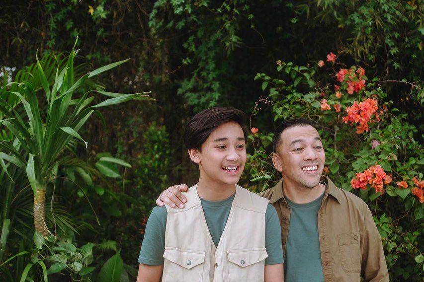 potret Baldy Mulya dan putranya (instagram.com/baldynola)