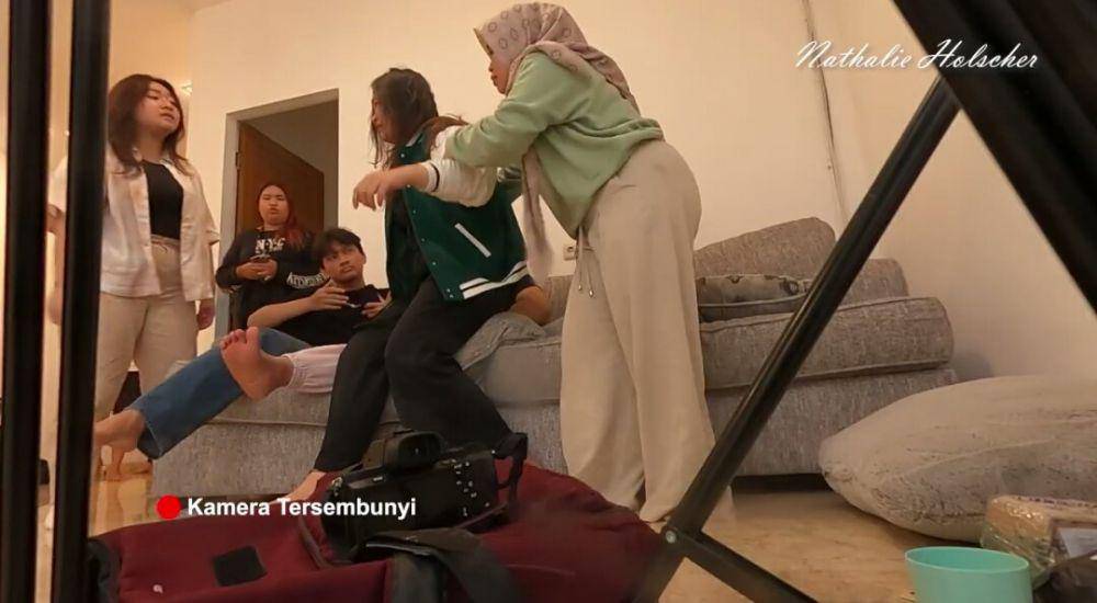 kejutan ulang tahun adik Nathalie Holscher (youtube.com/NATHALIE HOLSCHER)
