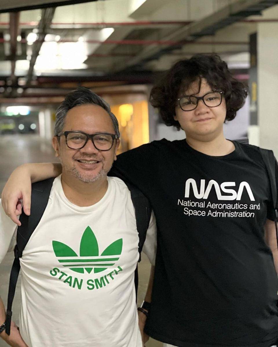 potret Indra Brasco dan anak lelakinya (instagram.com/indrabrasco)