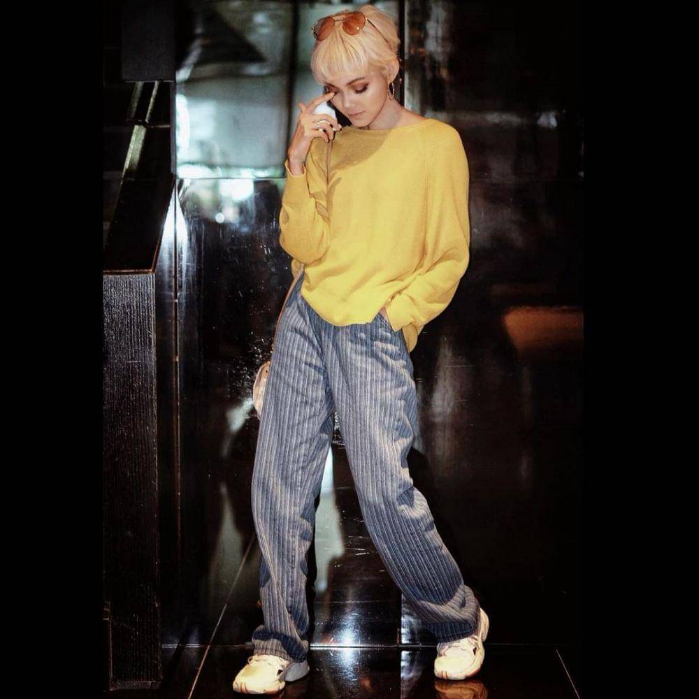 Androgyny style untuk ngantor ala Rina Nose (instagram.com/rinanose16)
