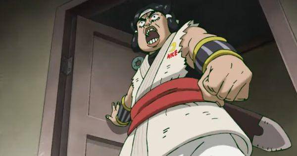 Haruaki mendatangi kantor Reigen (  Dok. Bones / Mob Psycho 100 III )