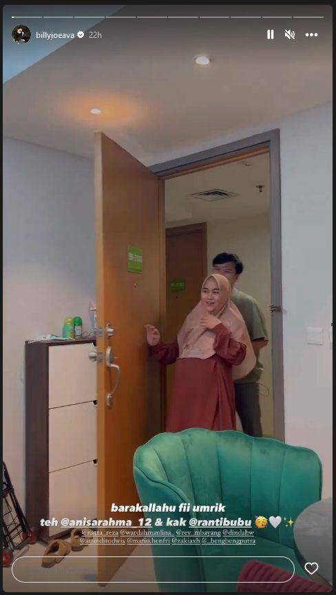 Ulang tahun ke-32 Anisa Rahma (Instagram.com/billyjoeava/)