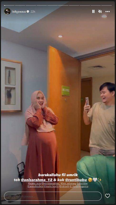 Ulang tahun ke-32 Anisa Rahma (Instagram.com/billyjoeava/)
