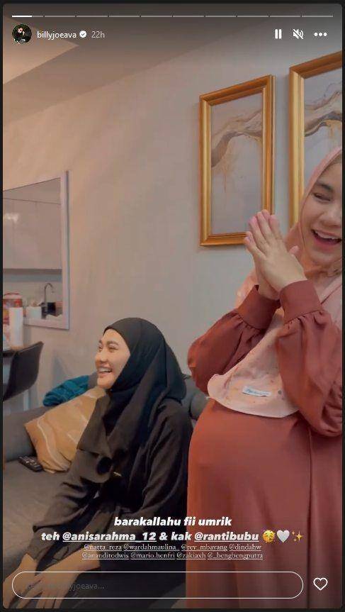 Ulang tahun ke-32 Anisa Rahma (Instagram.com/billyjoeava/)