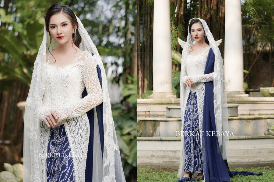 inspirasi busana wedding ala BERKAT KEBAYA by DEVINA SHANTI (instagram.com/berkatkebaya)