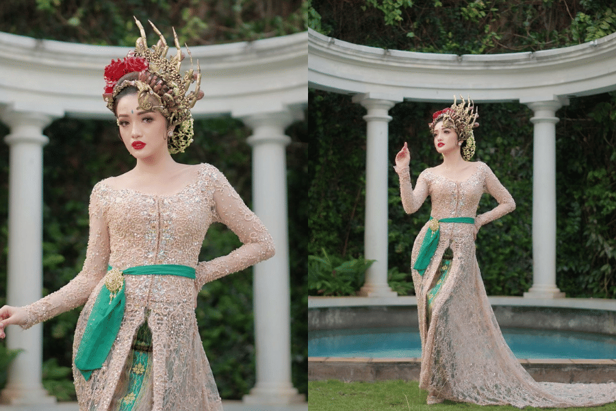 inspirasi busana wedding ala BERKAT KEBAYA by DEVINA SHANTI (instagram.com/berkatkebaya)