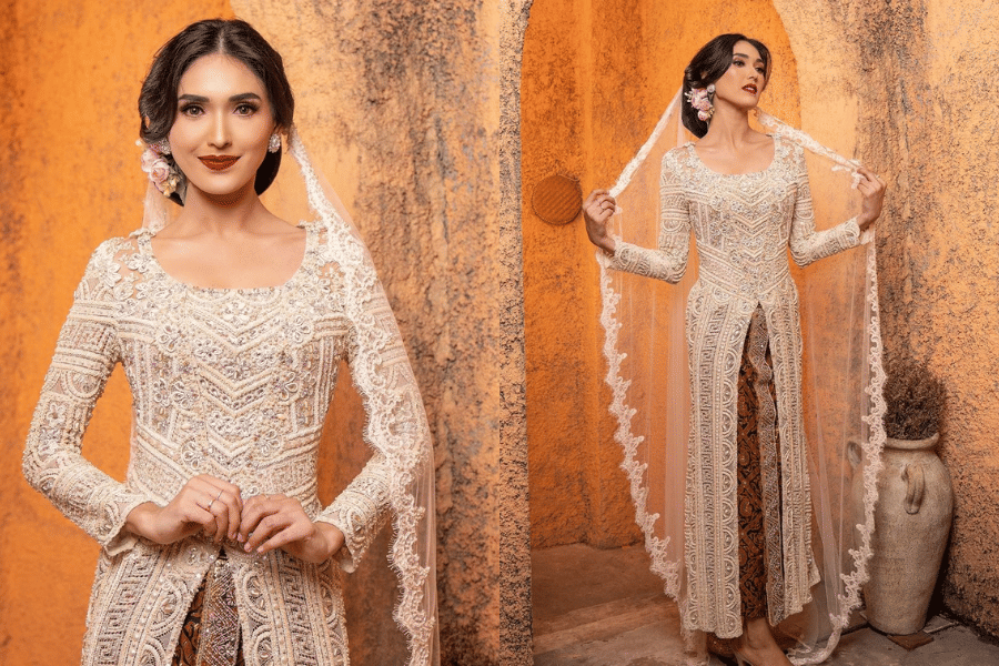 inspirasi busana wedding ala BERKAT KEBAYA by DEVINA SHANTI (instagram.com/berkatkebaya)