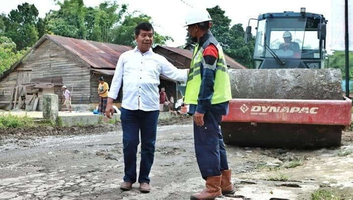 Jalan Rusak di Simalungun Mulai Diperbaiki di 3 Titik