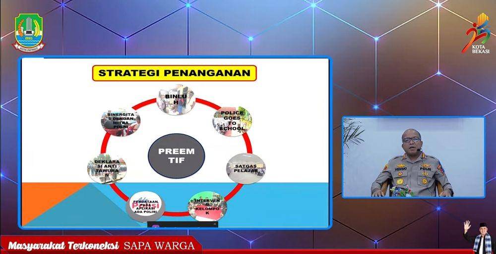 Tangkapan layar kanal YouTube Pemkot Bekasi. (Istimewa)