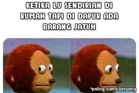 Momen Sendirian di Rumah: Antara Bebas, Kocak, dan Bikin Parno